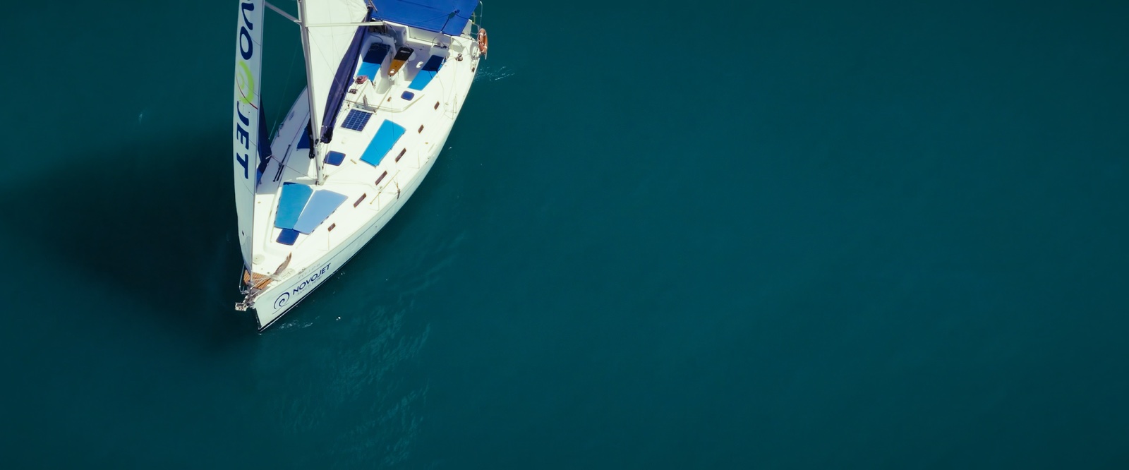 Velero visto desde el aire, Gran Meliá Sancti Petri